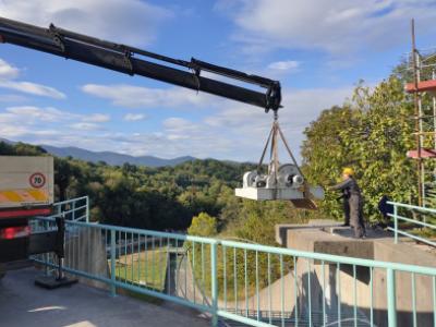 Remont prelivne zaklopke - Vogršček