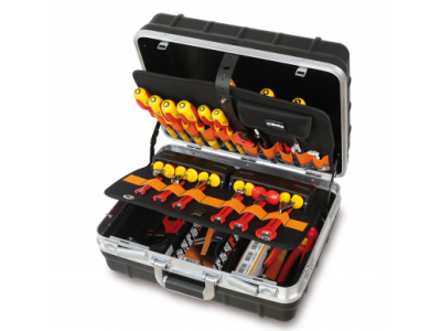 2036E Trolley with assortments of tools for electronic and electrotechnical maintenance