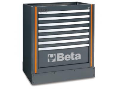 C55M7 - Fiksni modul s sedmimi predali, za kombinacijo delavniške opreme