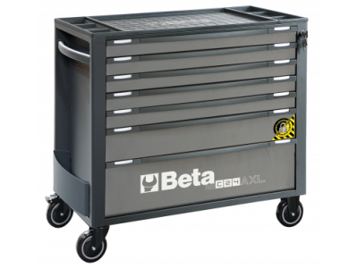 RSC24AXL/8 Mobile roller cab with 8 drawers, with anti-tilt system